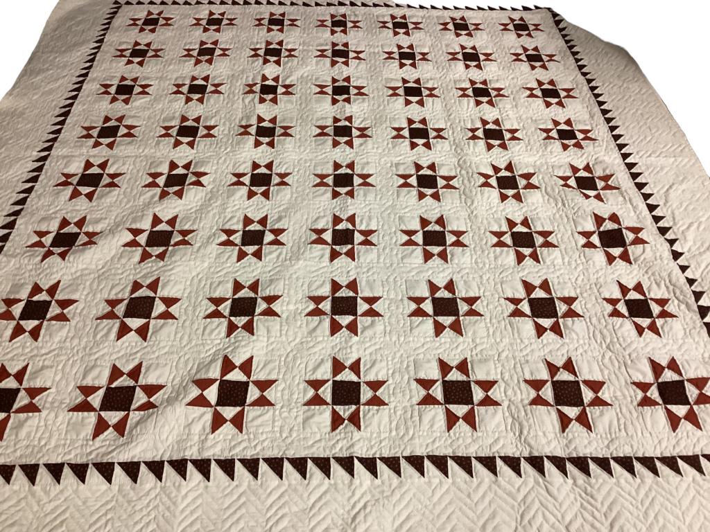 Large Hand Pieced Quilt (1 of 3)