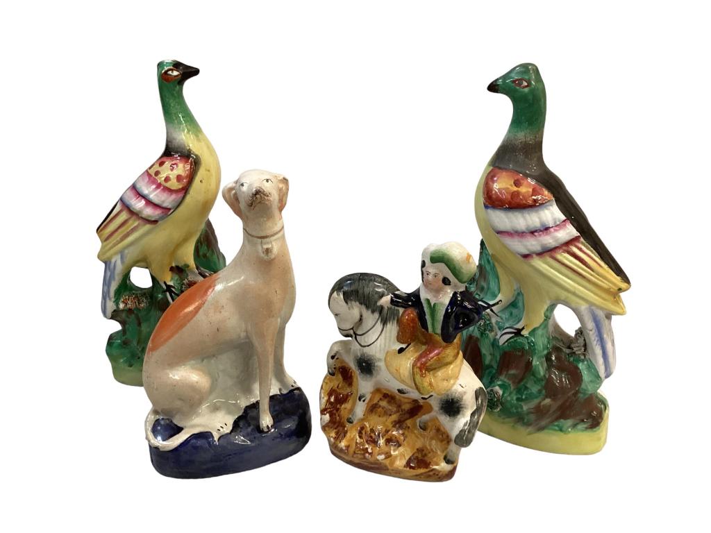 4 Pieces Staffordshire (1 of 3)