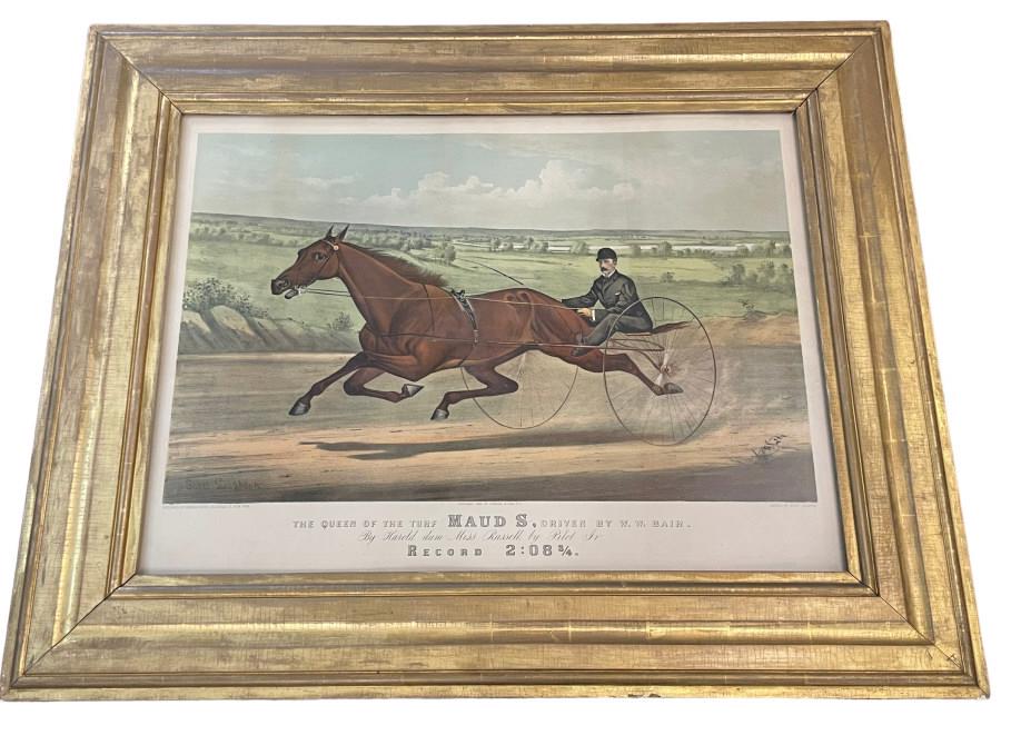 The Queen of the Turf, Currier & Ives Lithograph (1 of 8)