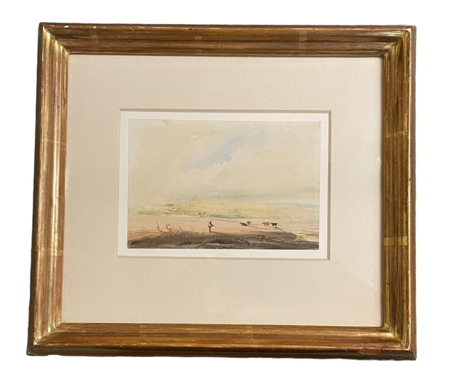 Landscape Watercolor, attrib. A.V. Copley Fielding (1 of 5)