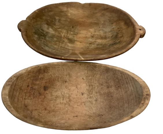 Two Primitive Dough Bowls (1 of 4)