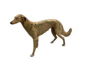 Cast Iron Russian Wolfhound Doorstop