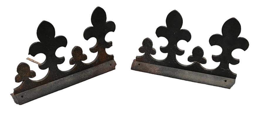 2 Vintage Iron Architectural Elements (1 of 3)