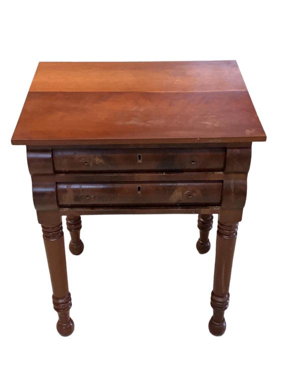 Mixed Woods Two Drawer Stand (1 of 6)