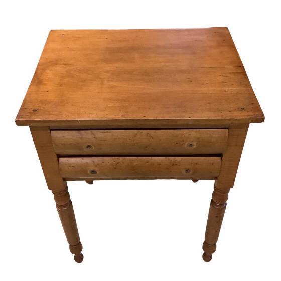 Maple Two Drawer Stand (1 of 6)