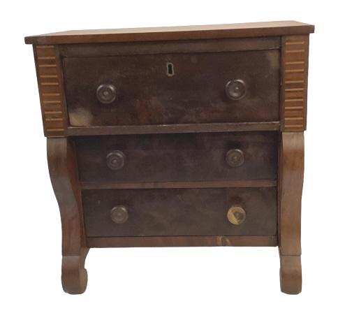 Miniature Empire Chest of Drawers (1 of 5)