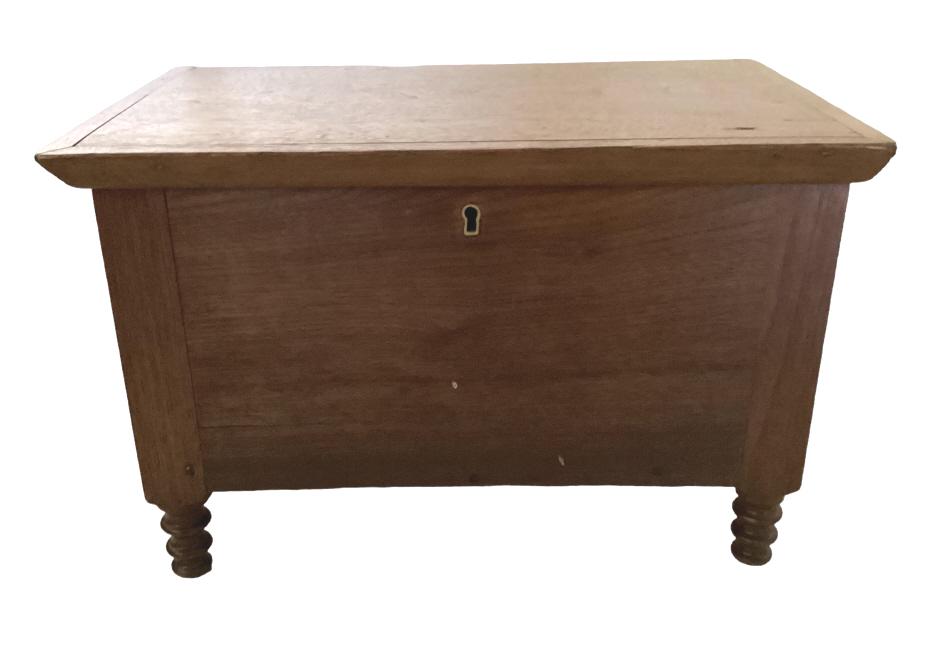 Walnut Miniature  Blanket Chest (1 of 5)