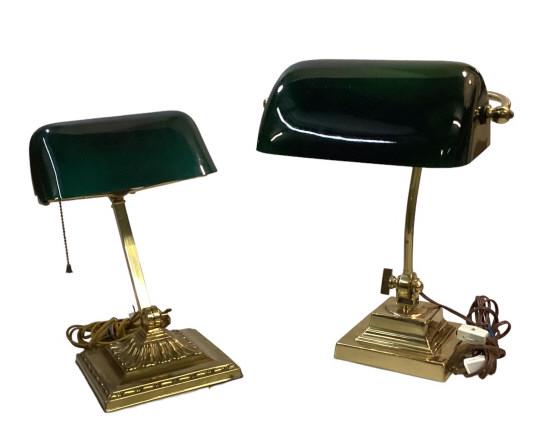 2 Brass Student Lamps (1 of 5)