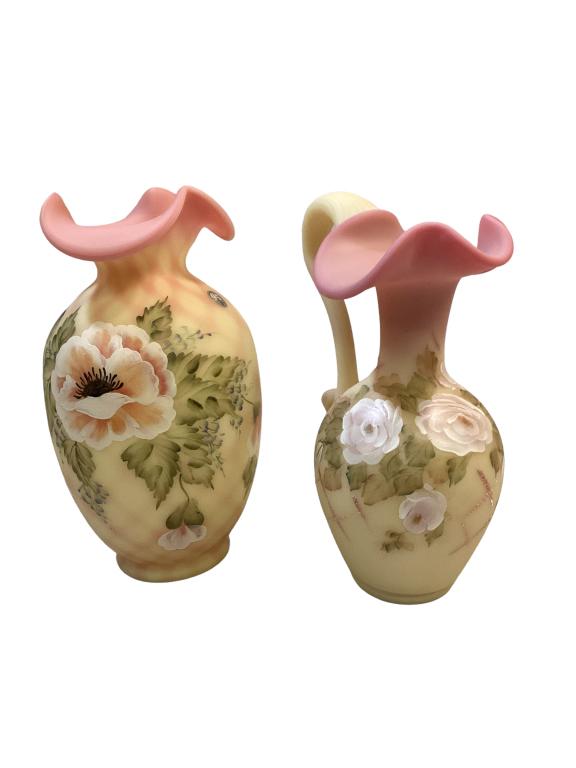 2 Fenton Burmese Glass Articles (1 of 7)