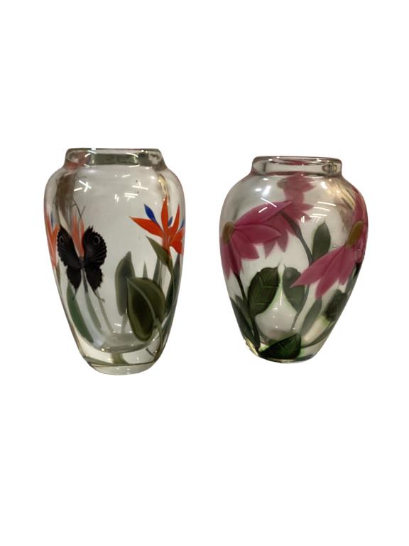 2 Orient and Flume Paperweight Vases (1 of 6)