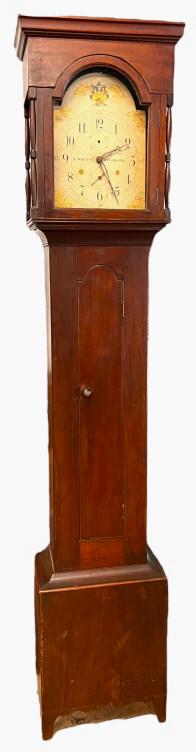 Walnut North Carolina Tall Case clock (1 of 6)