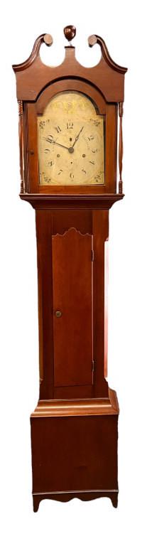 Federal Cherry Tall Case Clock (1 of 5)