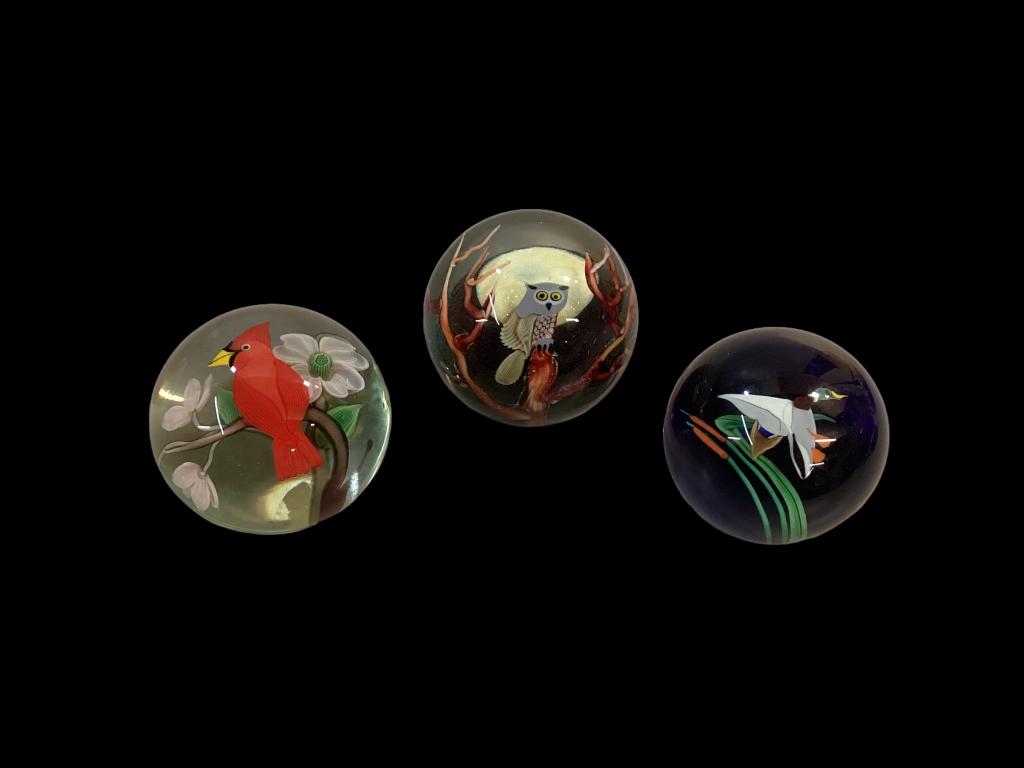 Orient and Flume Paperweights (1 of 5)