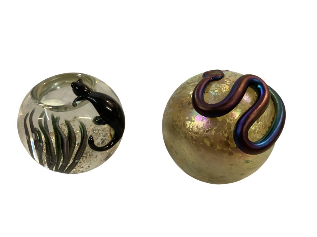 Correia Art Glass Paperweights (1 of 6)
