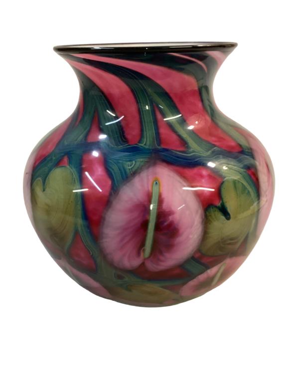 Daniel Lotton Art Glass Bowl (1 of 5)