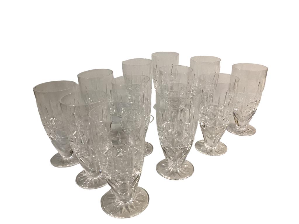 Set 12 Waterford Iced Beverage Glasses (1 of 4)