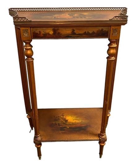 Polychrome Italian Rococo Side Table (1 of 8)
