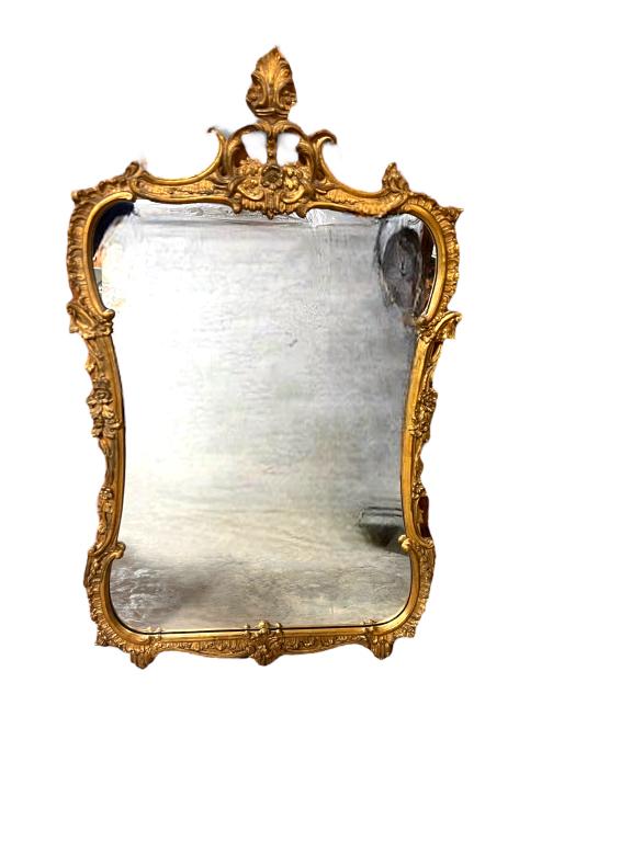 Gilded & Carved Italian Mirror (1 of 5)