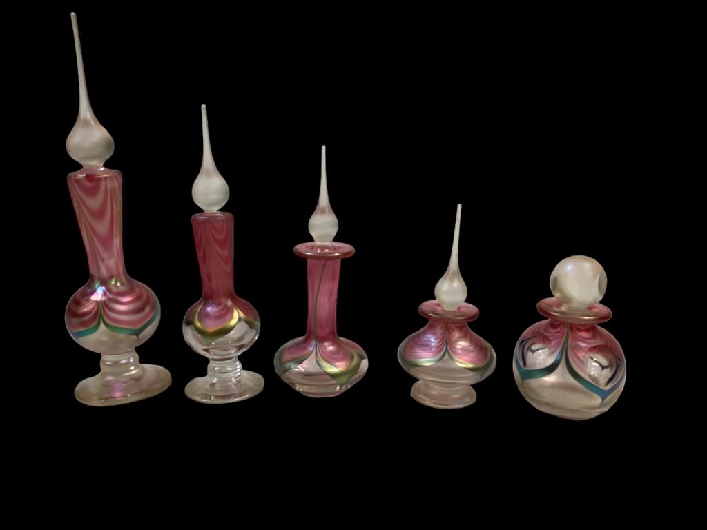 Five Stuart Abelman Art Glass Perfumes (1 of 4)