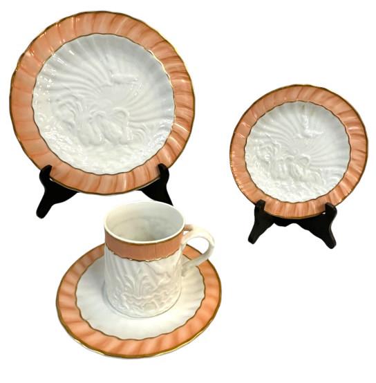 Partial Mottahedeh Swan Service in Salmon (1 of 7)