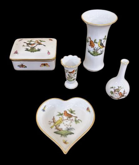 5 Herend Rothschild Vanity Articles (1 of 5)