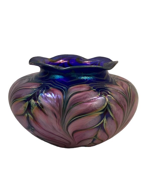 Daniel Lotton Art Glass Vase (1 of 5)