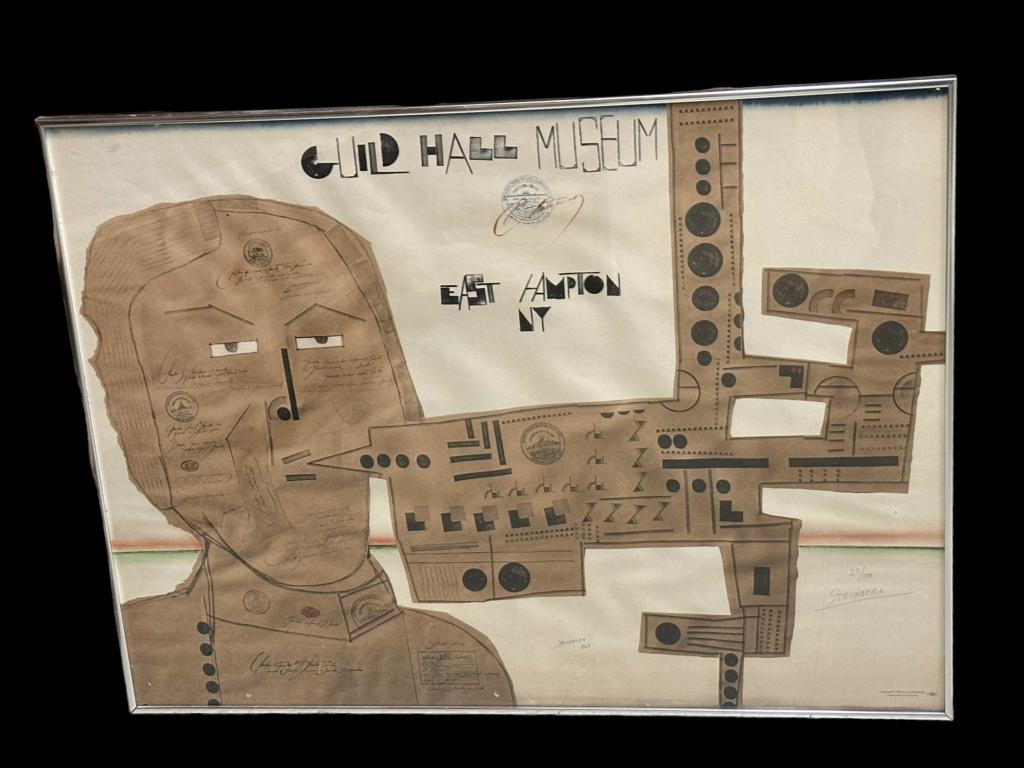 A Guild Hall Museum Print, Saul Steinberg (1 of 5)