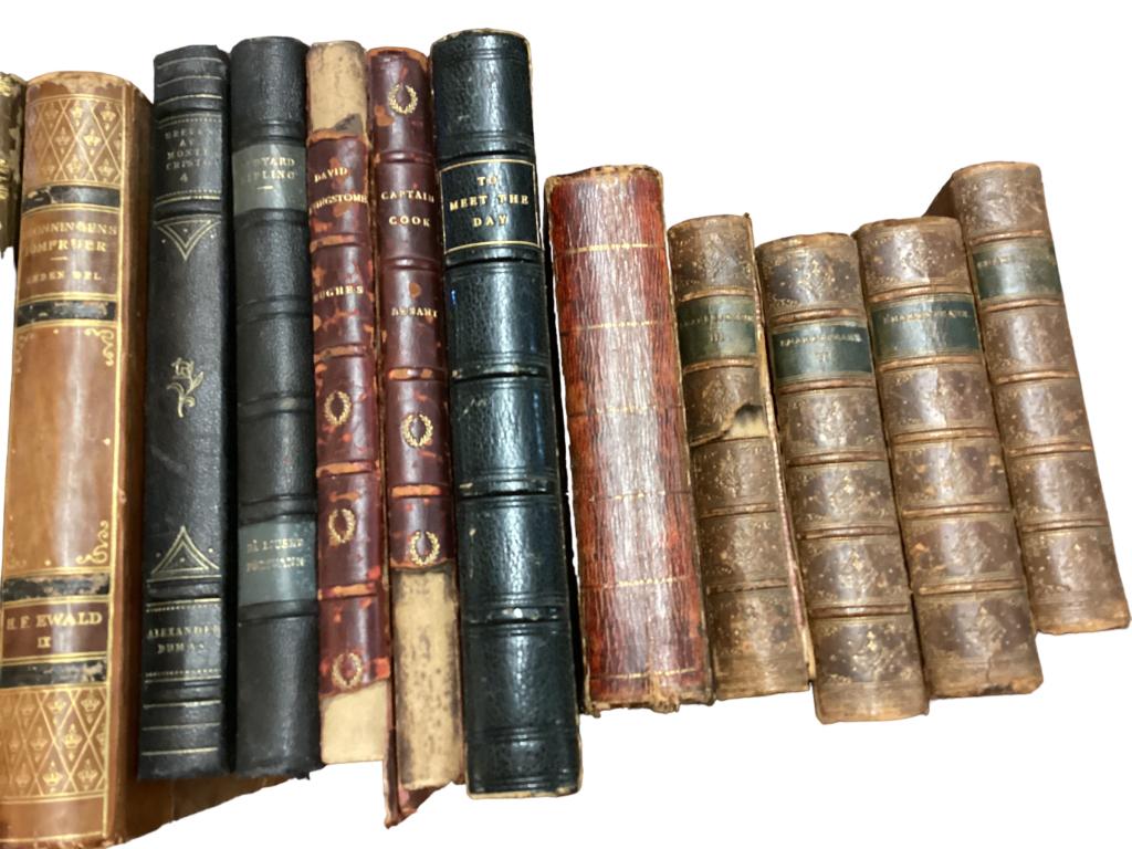 44 Books includes Some Leather Bounds1908 (1 of 6)