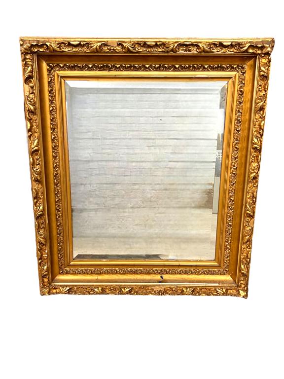 Carved & Gilded Mirror (1 of 3)