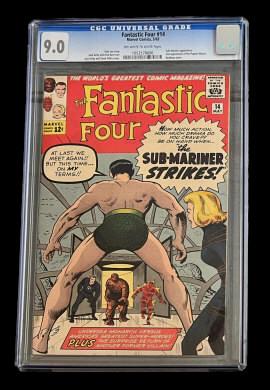 Fantastic Four #14 9.0 (1 of 2)