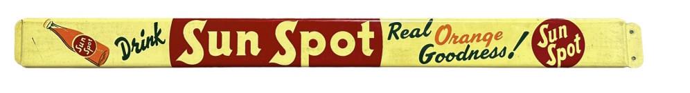 Sun Spot Tin Door Push Sign (1 of 6)