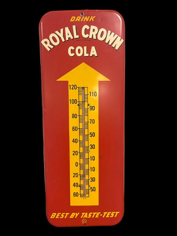 Vintage Royal Crown Cola Thermometer (1 of 5)