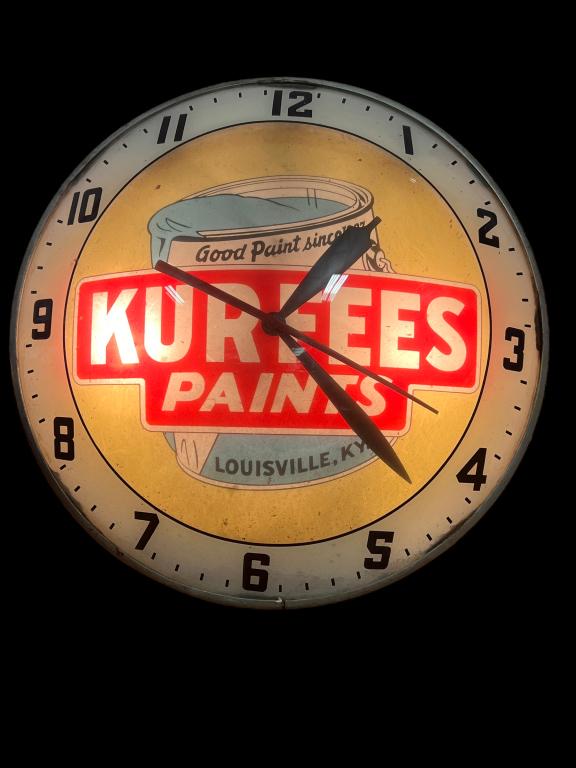 Rare Kufees Paints Double Bubble Clock (1 of 6)