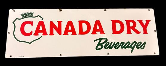 Vintage Porcelain Canada Dry Sign (1 of 4)
