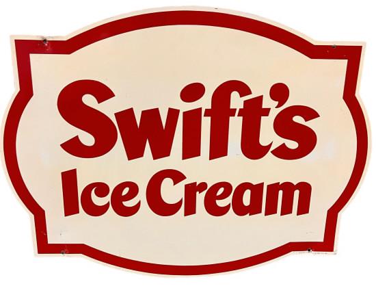 Vintage Double Sided Swifts Ice Cream Sign (1 of 8)