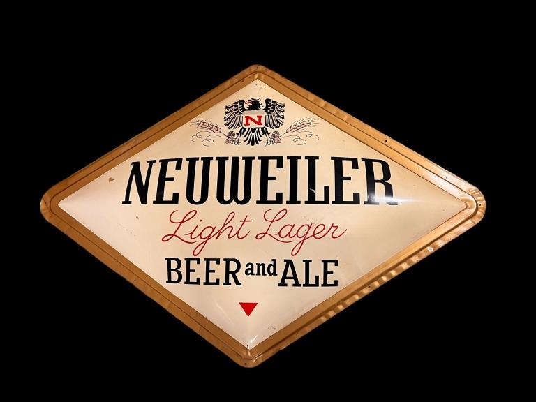 Vintage 3D Neuweiler Beer Sign (1 of 5)