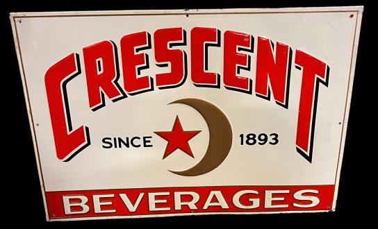 Vintage Crescent Beverages Sign (1 of 4)