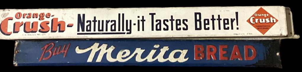 2 Vintage Door Push Bars (1 of 7)