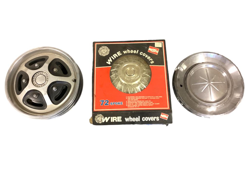 Vintage Automotive Wheel Covers Ford (1 of 5)