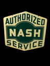 Double Sided Porcelain Authorized Nash Service