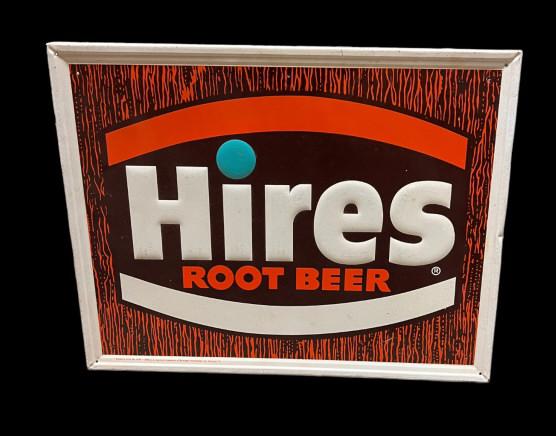 Vintage Embossed Hires Root Beer Sign (1 of 5)