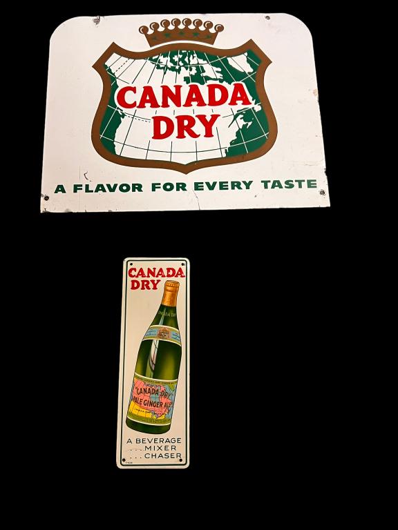 2 Canada Dry Signs (1 of 5)