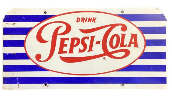 Porcelain Pepsi Sign (1 of 3)
