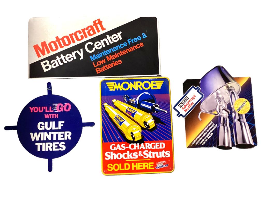 4 Auto Advertising Signs (1 of 5)