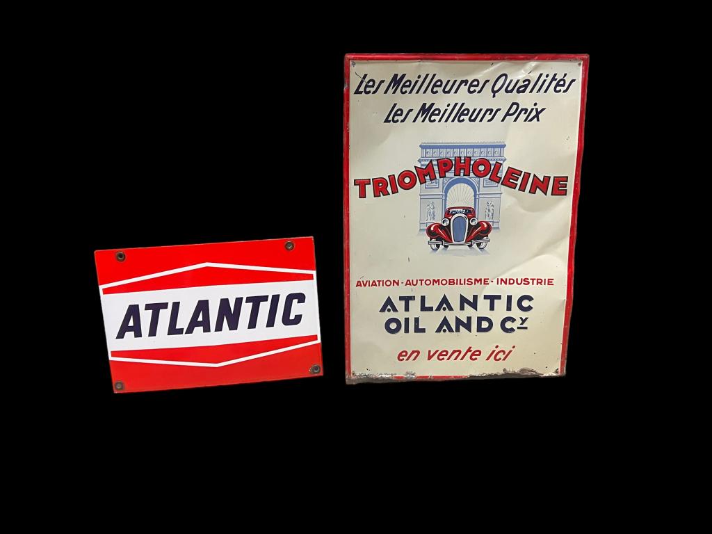 2 Vintage Atlantic Oil Signs (1 of 5)