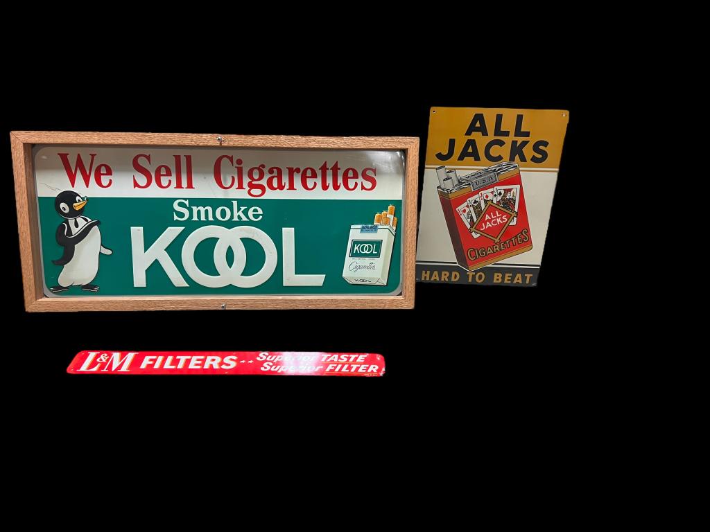 3 Vintage Cigarette Ads (1 of 4)
