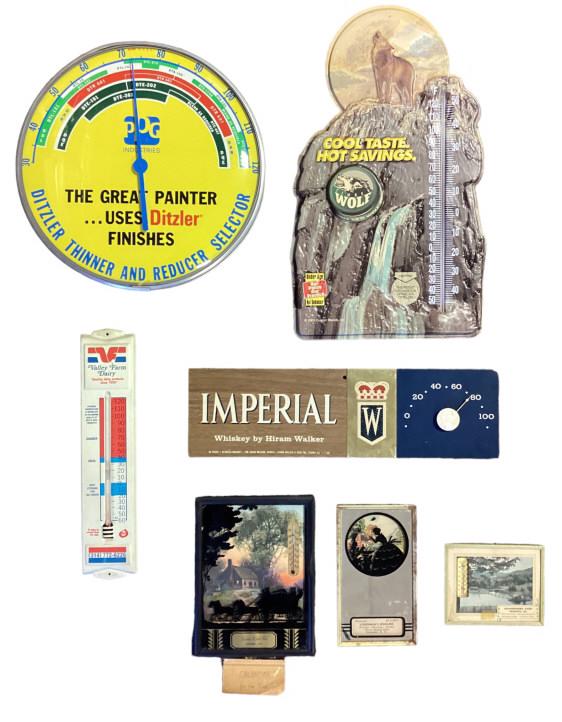 7 Advertising Signage and Thermometers (1 of 8)