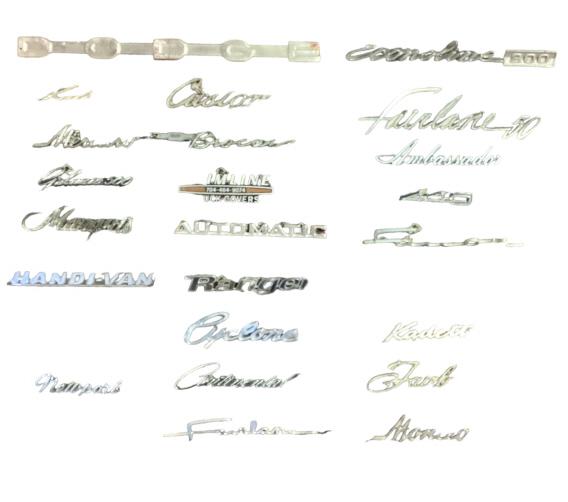26 Vintage Car Badges (1 of 3)