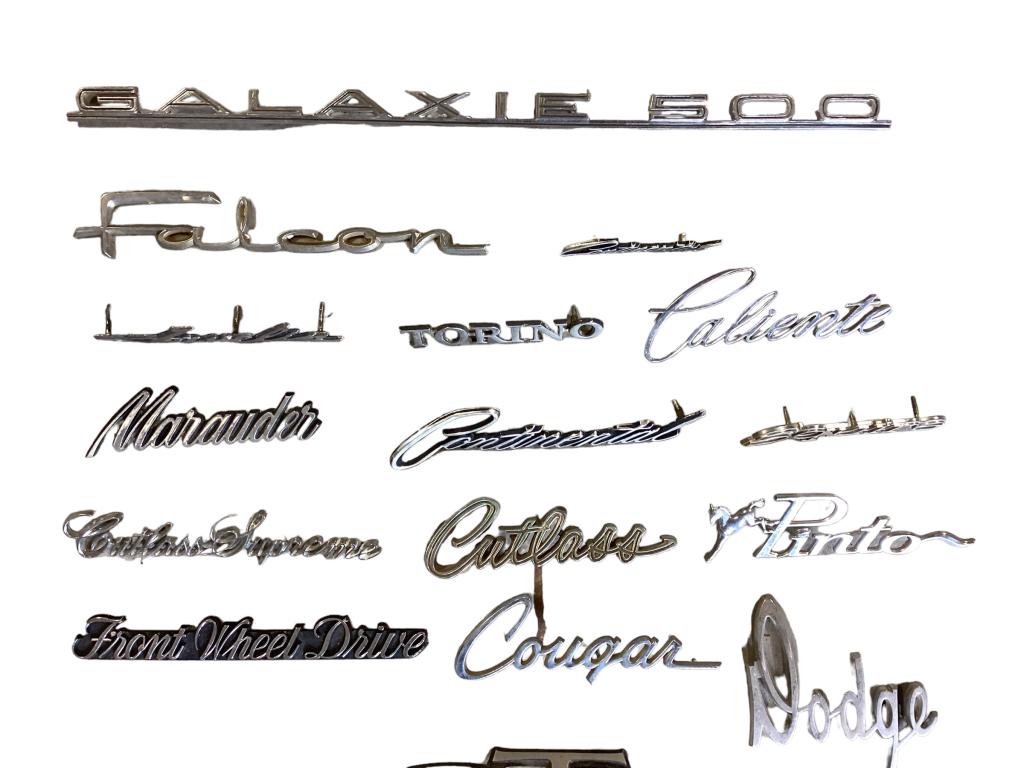 30 Vintage Car Badges (1 of 5)