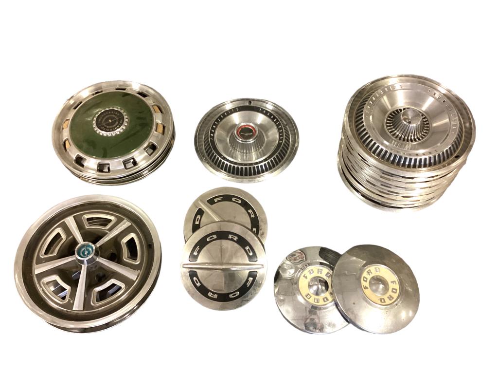 23 Assorted Ford and Thunderbird Wheel Covers (1 of 7)